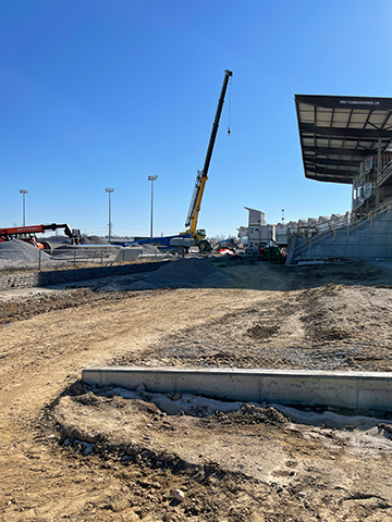 November 2022 Grandstand In Process
